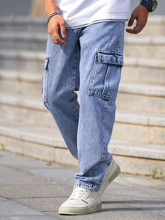 Brand: QNIM Men Jeans || Jeans for Men || Cargo Jeans (Q-04-05) - Image 4