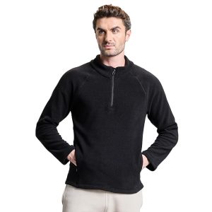 Boldfit Sweatshirt for Man Stylish Sweatshirts for Men Breathable Jacket for Man Half Zipper Sweatshirt for Men Casual Sweat Shirt Full Sleeves Sweaters for Winter All Day Winter wear Jackets Stylish